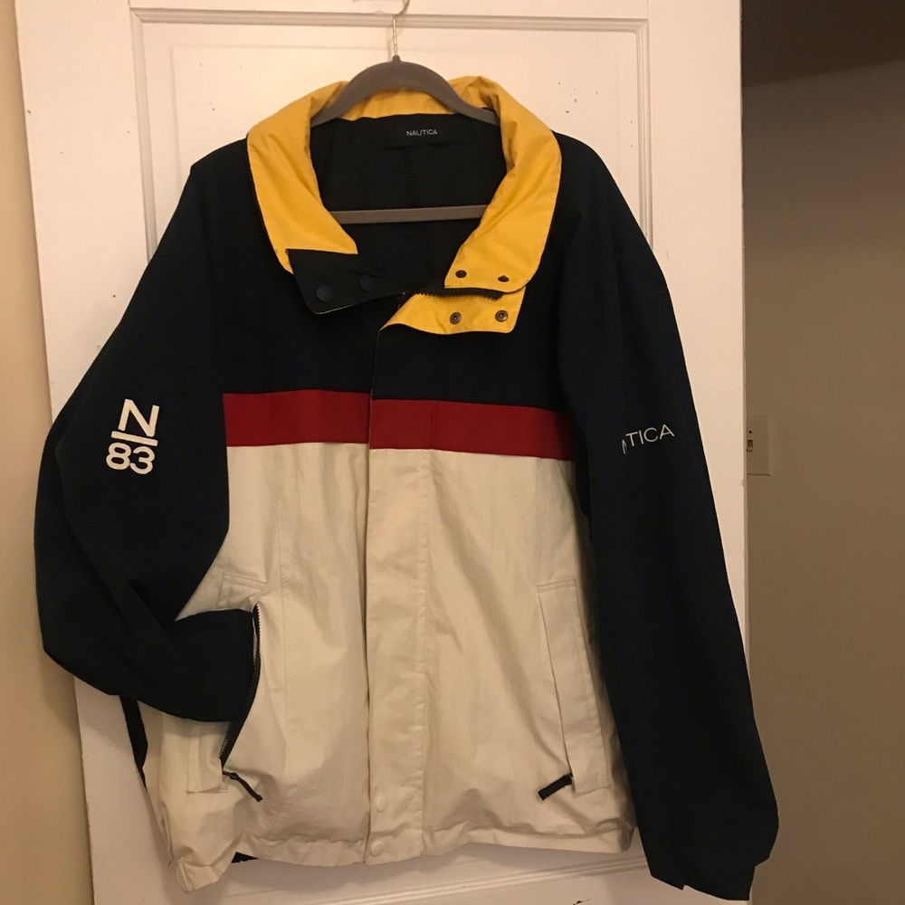 Vintage Men’s Nautica REVERSIBLE jacket, Size 3x